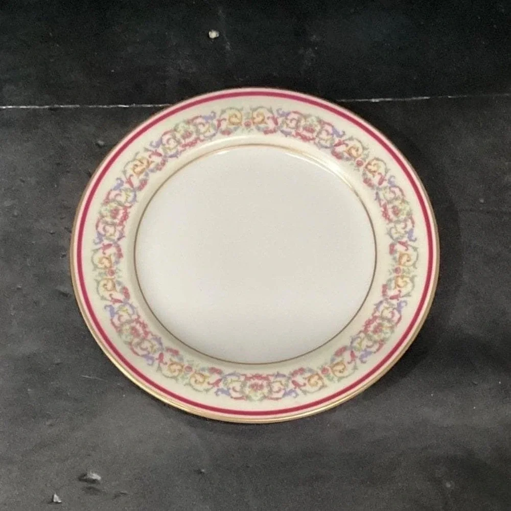 Charles‎ Ahrenfeldt Limoges Salad Plates, Set of 4, France Dishes, Dinnerware